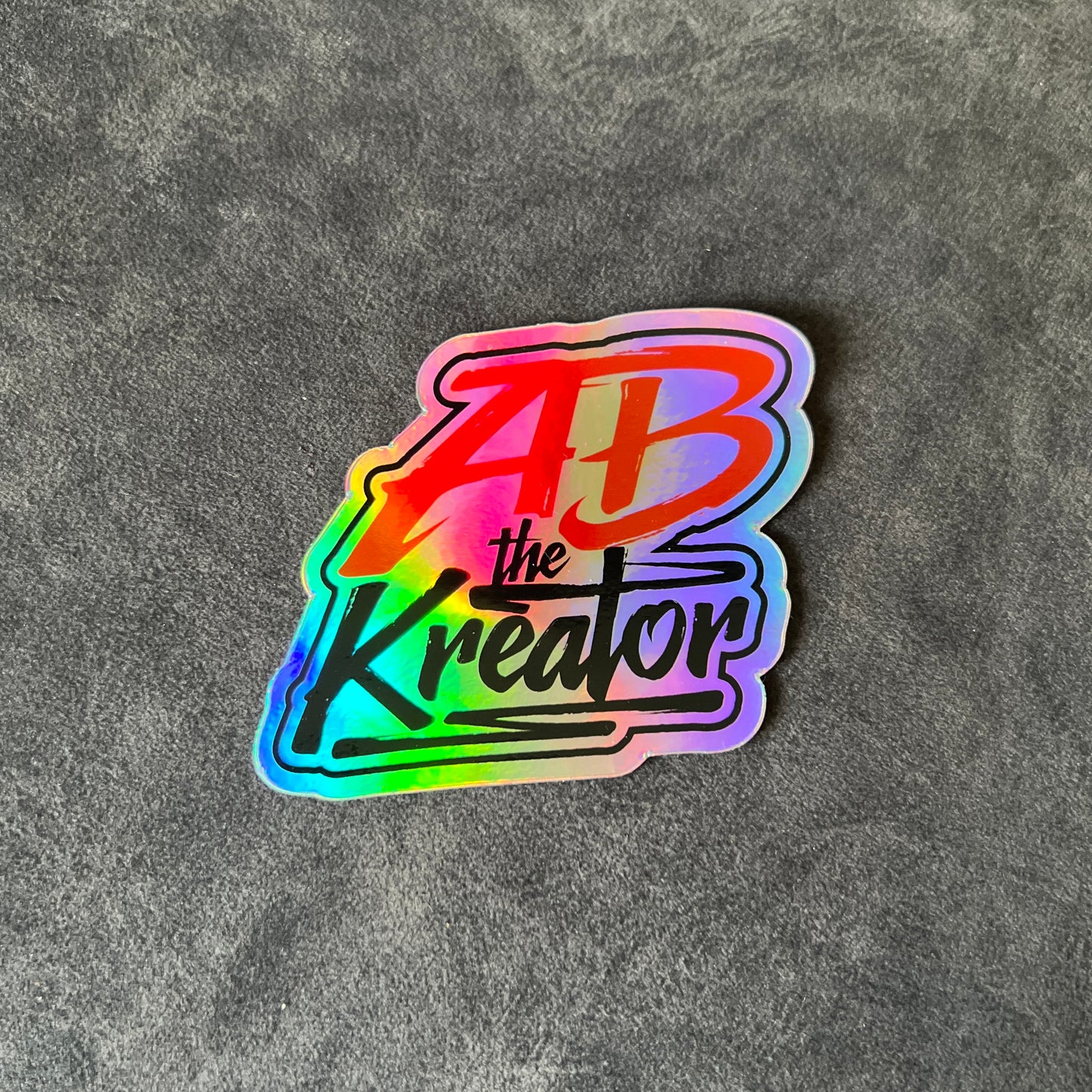 ABTHEKREATOR Logo Holographic Sticker