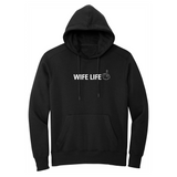 Wife Life Ring Silicone Letters Hoodie