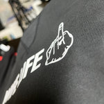 Wife Life Ring Organic French Terry Crewneck