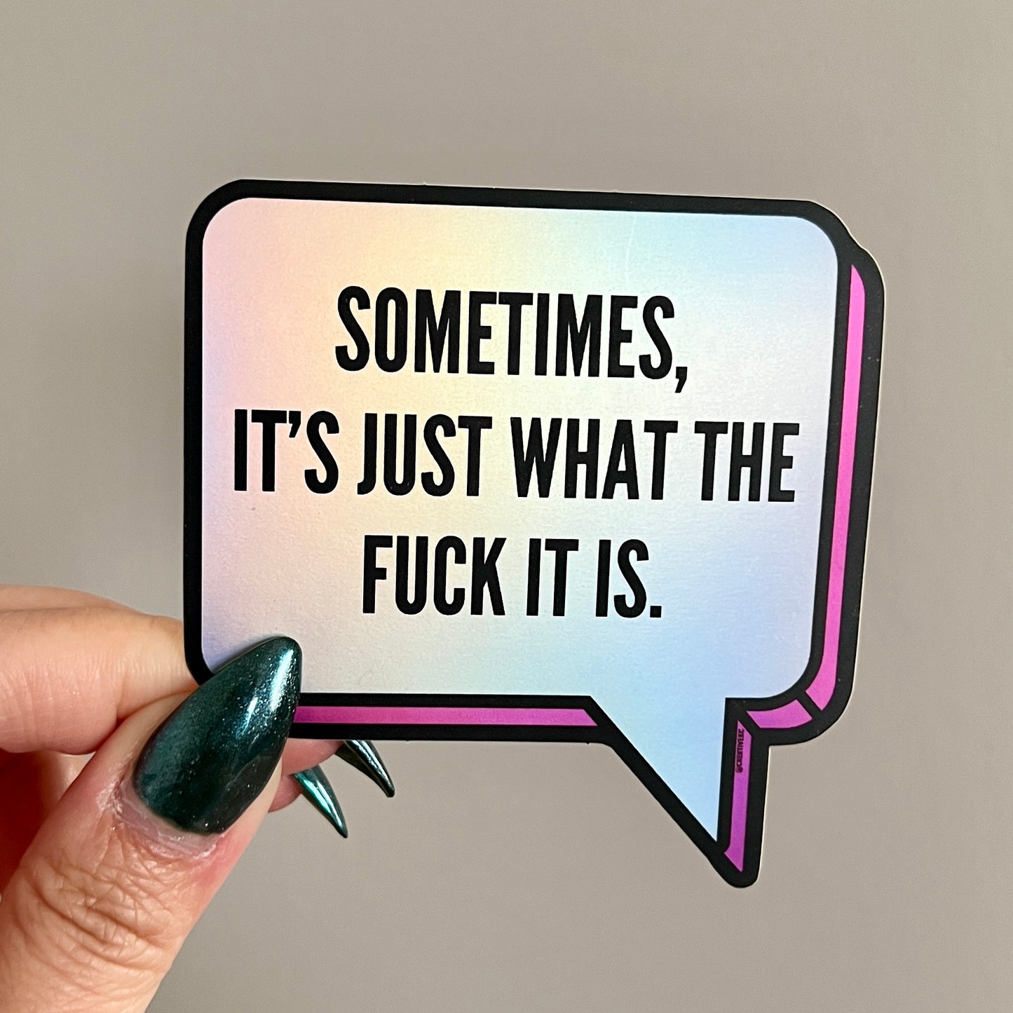 Just WTF It Is Sticker
