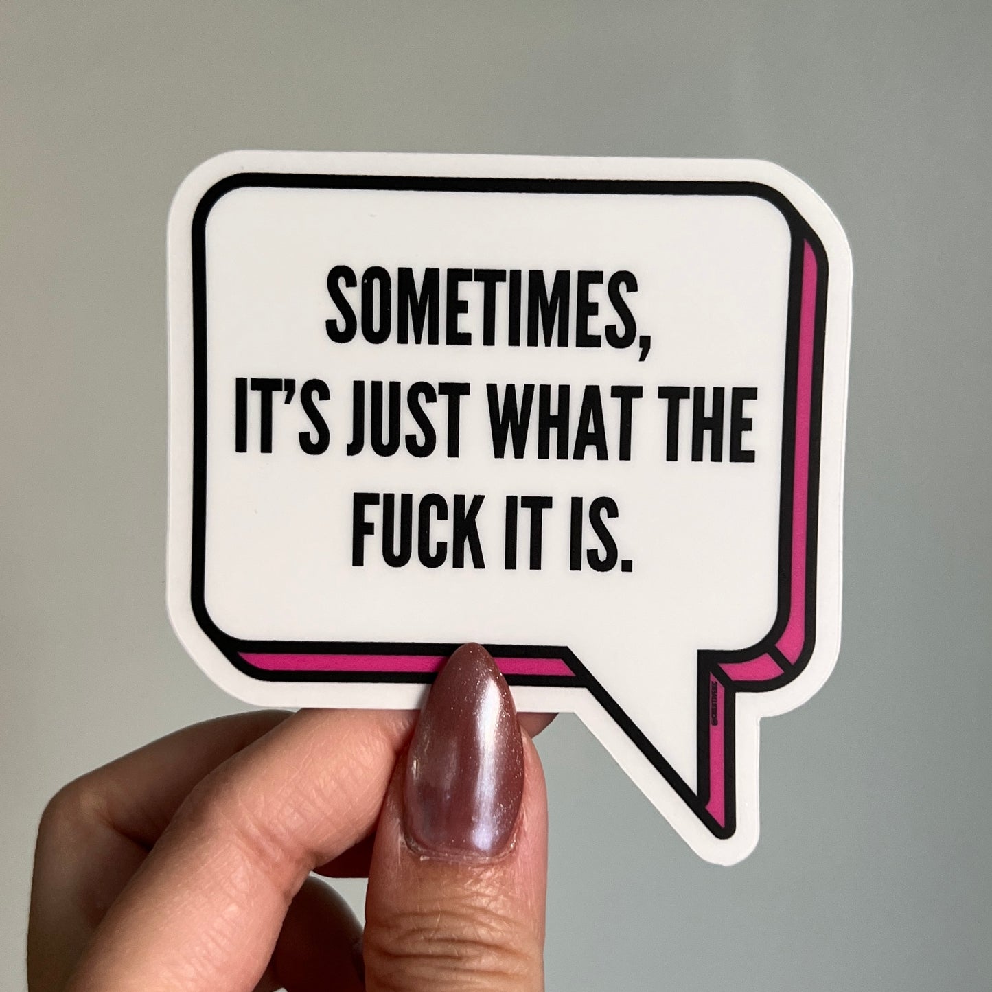 Just WTF It Is Sticker
