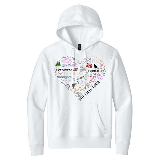 The Eras Tour Heart Hoodie