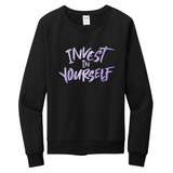 Invest In Yourself Organic French Terry Crewneck