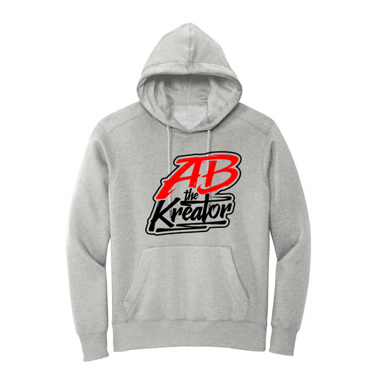 Signature Logo Hoodie - Grey/Red